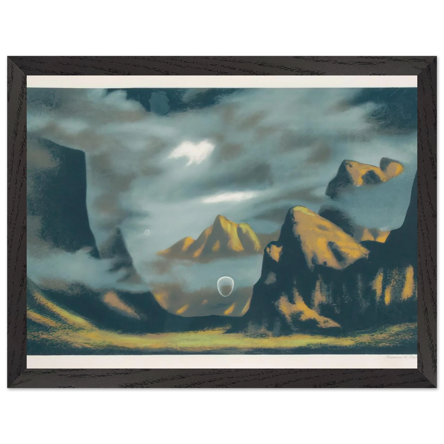 Eschatos 18 - 1977 by Clarence Holbrook Carter — Framed art print at Zephyeer