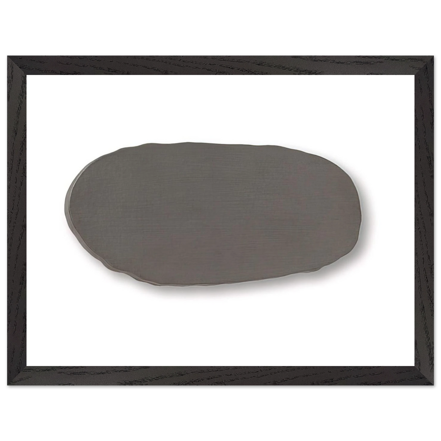 GRAUE SCHEIBE 1970 by BLINKY PALERMO — Framed art print at Zephyeer