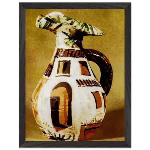 Jug with handle by Pablo Picasso — Framed art print at Zephyeer