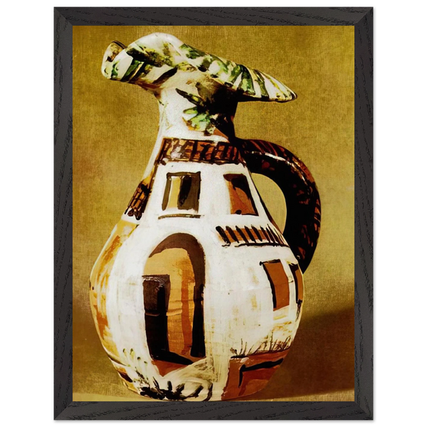 Jug with handle by Pablo Picasso — Framed art print at Zephyeer
