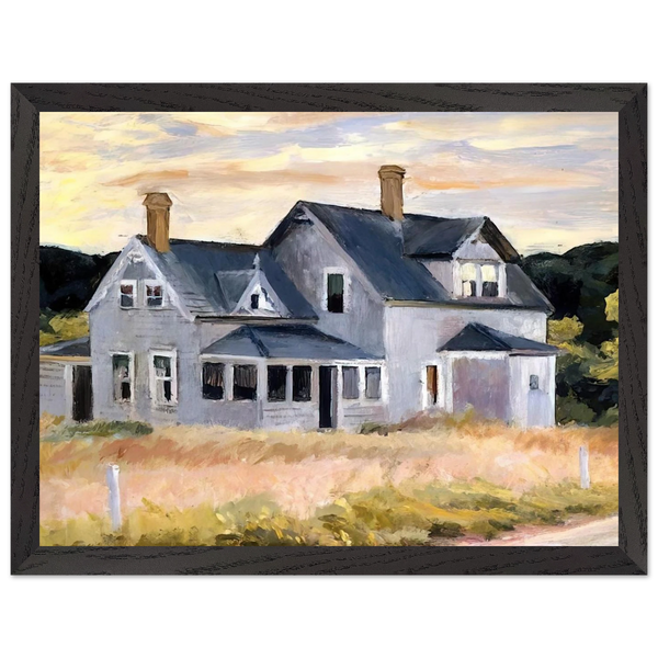 House by a Road by Edward Hopper — Framed art print at Zephyeer