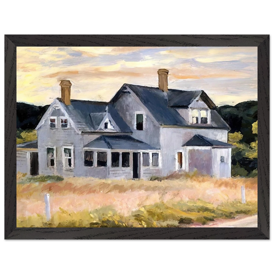 House by a Road by Edward Hopper — Framed art print at Zephyeer