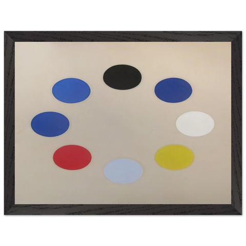 Untitled Black Star - 1965 by Thomas Downing — Framed art print at Zephyeer