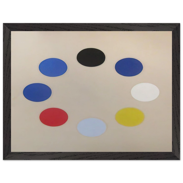 Untitled Black Star - 1965 by Thomas Downing — Framed art print at Zephyeer