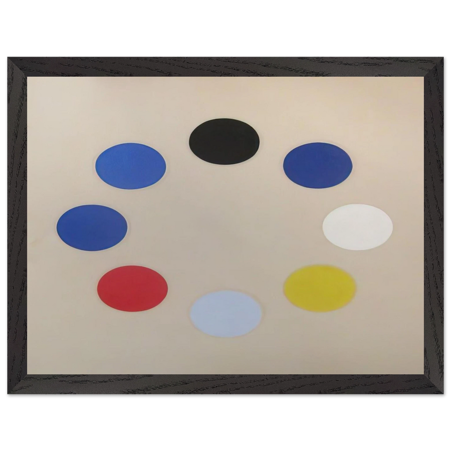 Untitled Black Star - 1965 by Thomas Downing — Framed art print at Zephyeer