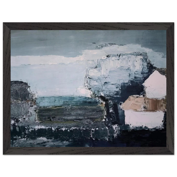 Paysage méditerranéen - 1953 by Nicolas de Stael — Framed art print at Zephyeer