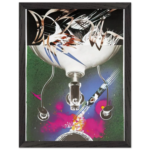 Where the Water Goes by James Rosenquist — Framed art print at Zephyeer