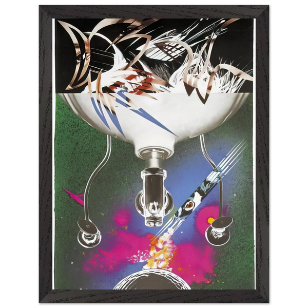 Where the Water Goes by James Rosenquist — Framed art print at Zephyeer