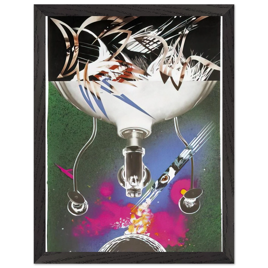 Where the Water Goes by James Rosenquist — Framed art print at Zephyeer