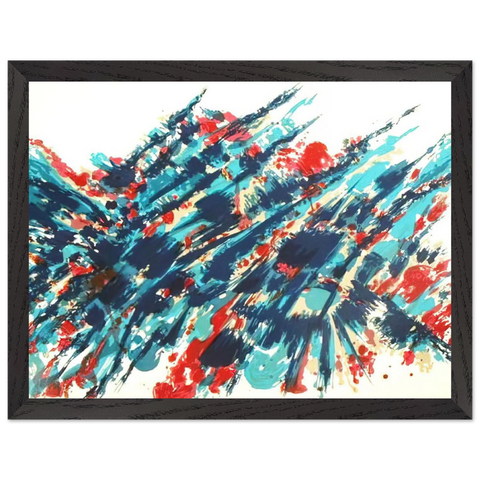 Le Sang et l’eau - 1978 by Alfred Manessier — Framed art print at Zephyeer