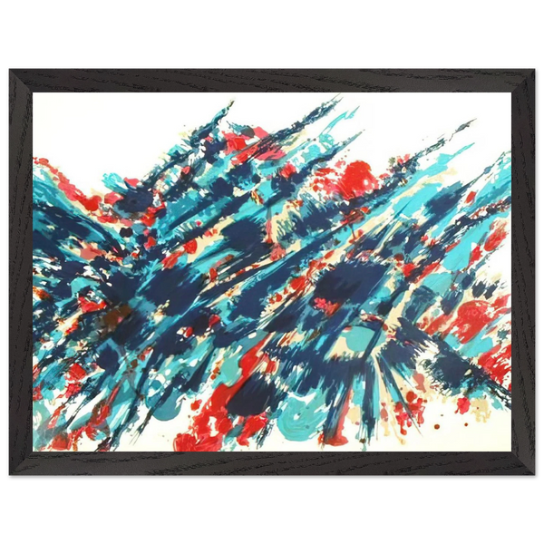 Le Sang et l’eau - 1978 by Alfred Manessier — Framed art print at Zephyeer