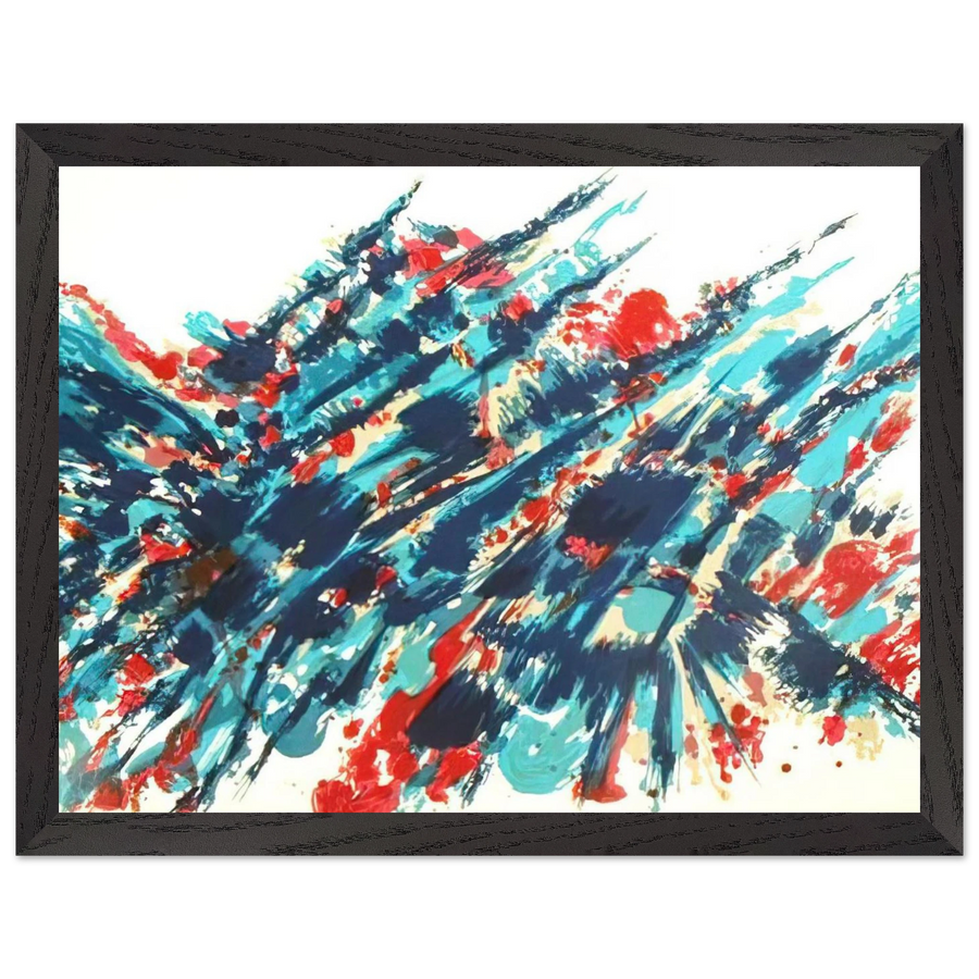 Le Sang et l’eau - 1978 by Alfred Manessier — Framed art print at Zephyeer