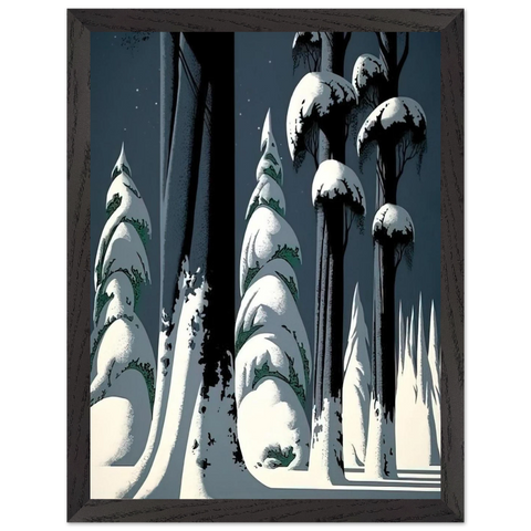 Yosemite by Eyvind Earle — Framed art print at Zephyeer