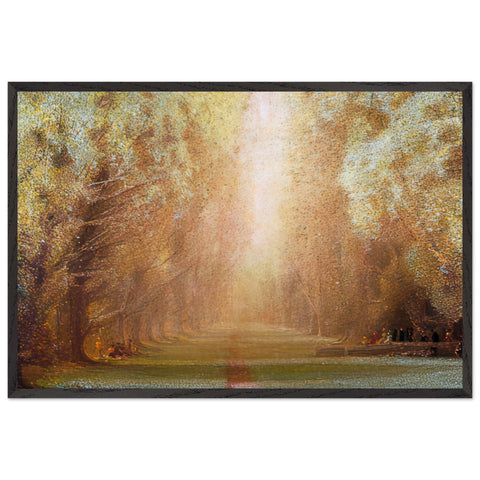 Clifton Grove, Clifton Hall, Nottingham by Arthur Lowe, framed poster