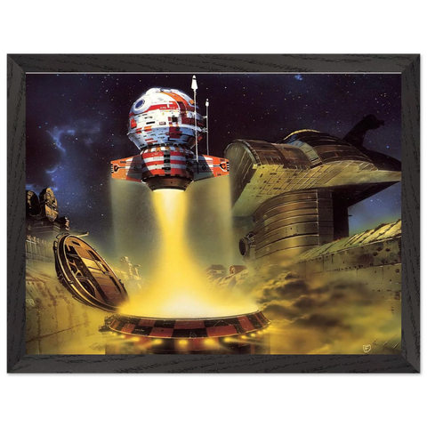 Chris Foss — Framed art print at Zephyeer