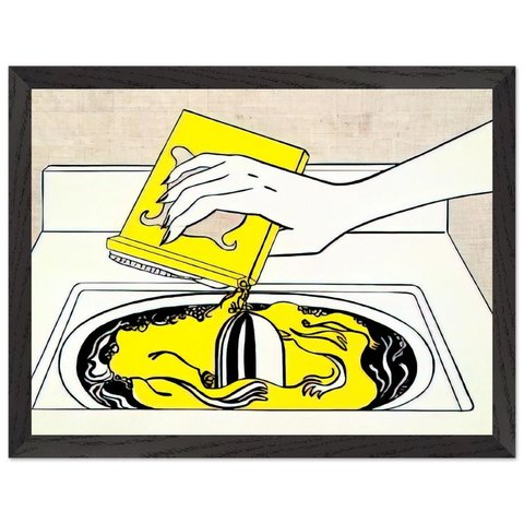 WASHING MACHINE 1961 by Roy Lichtenstein — Framed art print at Zephyeer