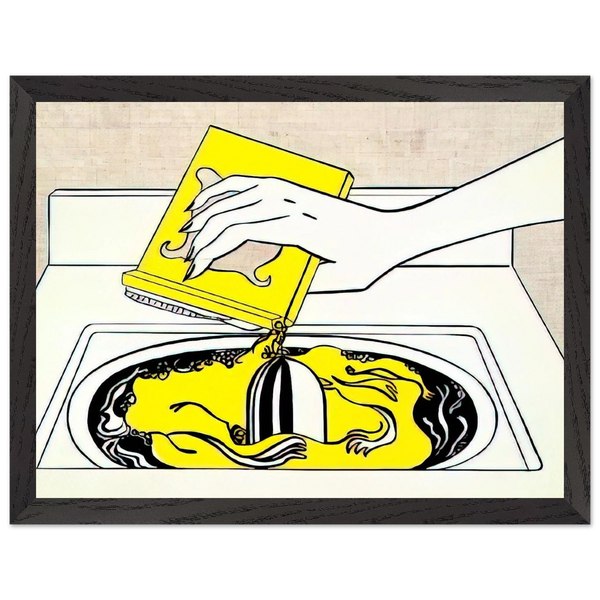 WASHING MACHINE 1961 by Roy Lichtenstein — Framed art print at Zephyeer