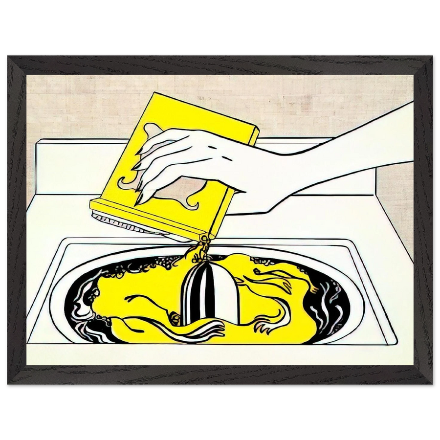 WASHING MACHINE 1961 by Roy Lichtenstein — Framed art print at Zephyeer