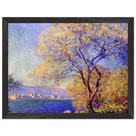 Antibes Seen from the Salis Gardens 01 by Claude Monet — Framed art print at Zephyeer