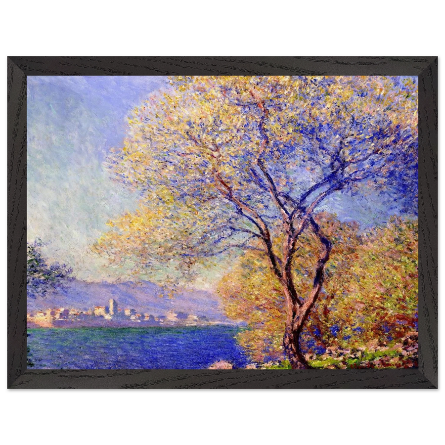 Antibes Seen from the Salis Gardens 01 by Claude Monet — Framed art print at Zephyeer