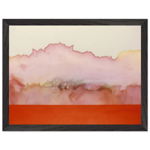 For Helen and Nicole - 1978 by Ronnie Landfield — Framed art print at Zephyeer