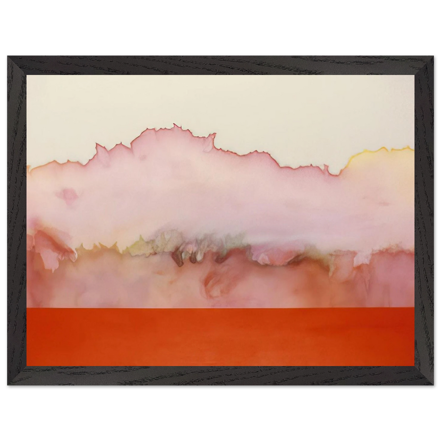For Helen and Nicole - 1978 by Ronnie Landfield — Framed art print at Zephyeer