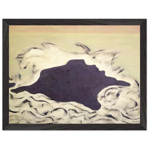 Advancing Sea - 1953 by Milton Avery — Framed art print at Zephyeer
