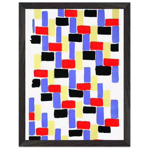 %d1%81ouleurs Idees by Sonia Delaunay, framed poster