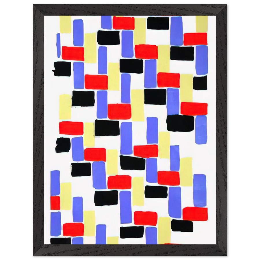 %d1%81ouleurs Idees by Sonia Delaunay, framed poster