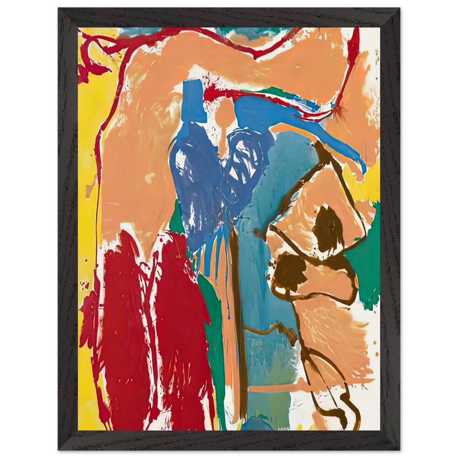 Mediterranean Thoughts, 1960- by Helen Frankenthaler — Framed art print at Zephyeer