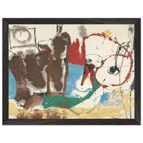 Mother Goose Melody, 1959- by Helen Frankenthaler — Framed art print at Zephyeer