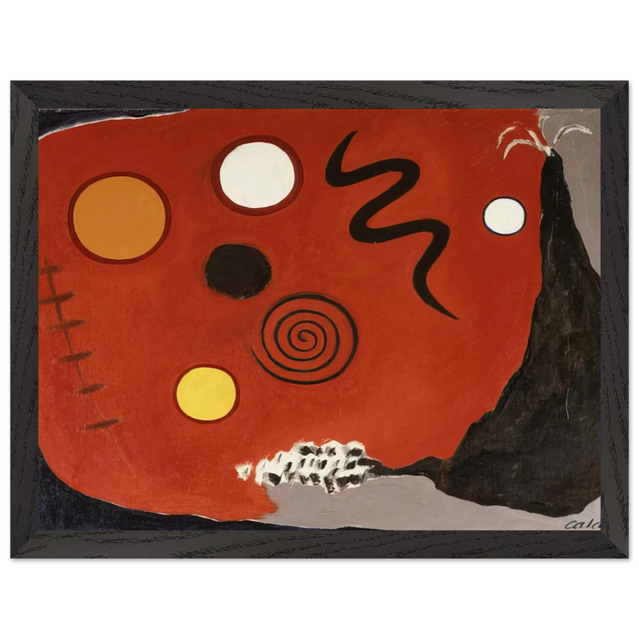 THE FUSE 1947 by Alexander Calder — Framed art print at Zephyeer
