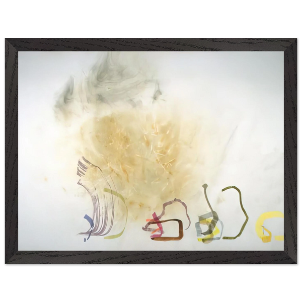 River Rocks and Smoke, #1, 41190 - 1990 by John Cage — Framed art print at Zephyeer