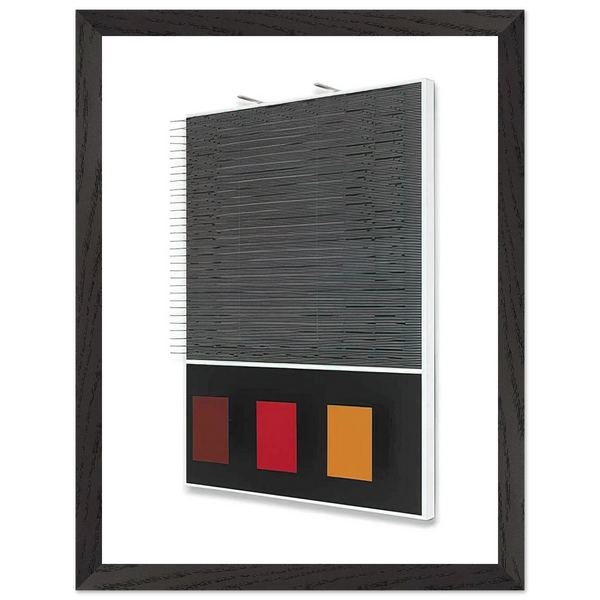 TES GRANDES Y PEQUENAS 1999 by Jesus Rafael Soto — Framed art print at Zephyeer