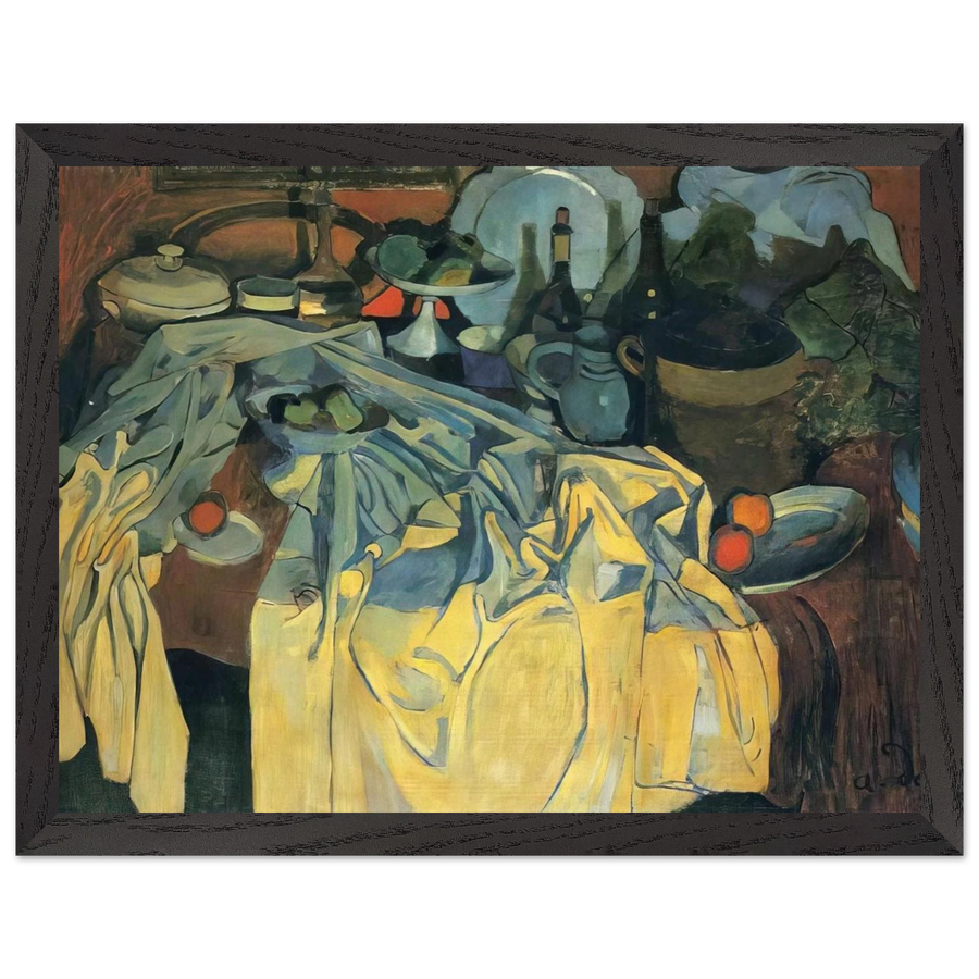 STILL LIFE ON THE TABLE 1904 by Andre Derain — Framed art print at Zephyeer