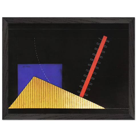 IL MERCANTE DI CUORI BOZZETTO DI SCENA 1927 by Enrico Prampolini — Framed art print at Zephyeer