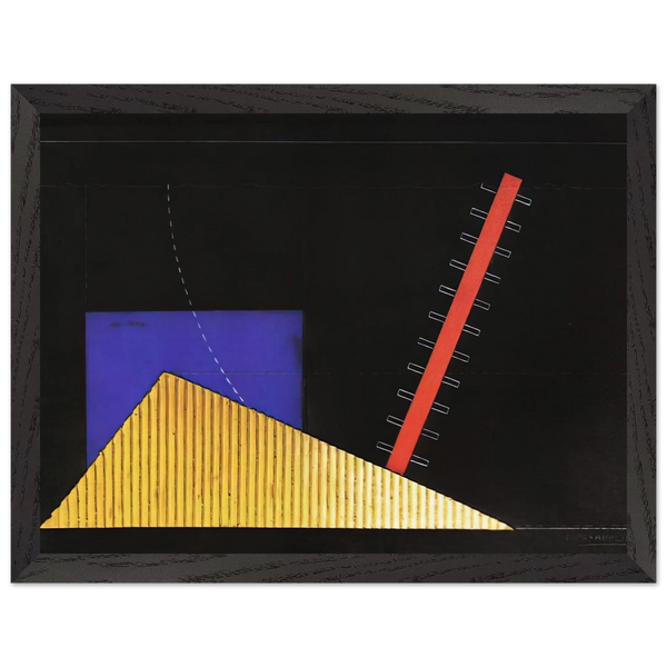 IL MERCANTE DI CUORI BOZZETTO DI SCENA 1927 by Enrico Prampolini — Framed art print at Zephyeer