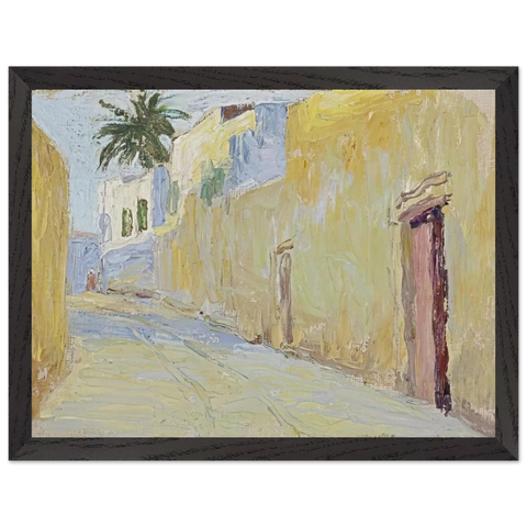 ALLEY IN TUNIS by Gabriele Munter — Framed art print at Zephyeer