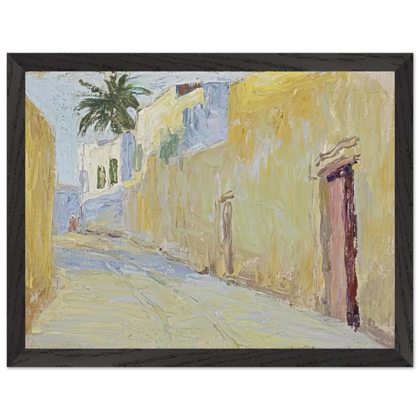 ALLEY IN TUNIS by Gabriele Munter — Framed art print at Zephyeer