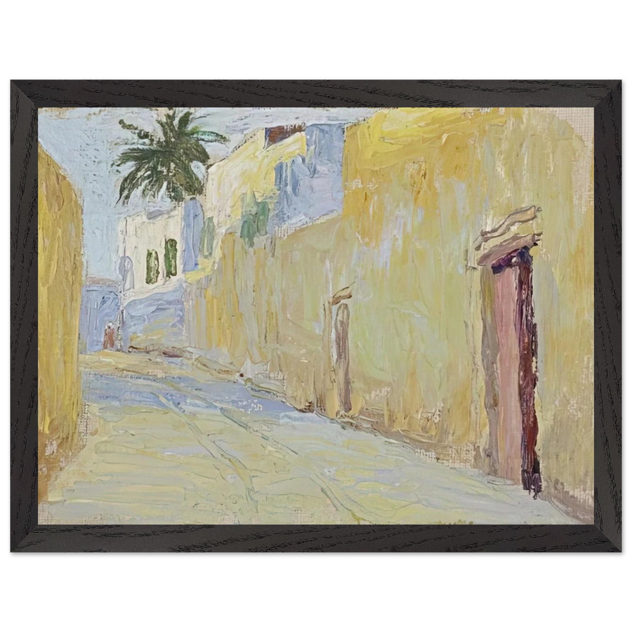 ALLEY IN TUNIS by Gabriele Munter — Framed art print at Zephyeer