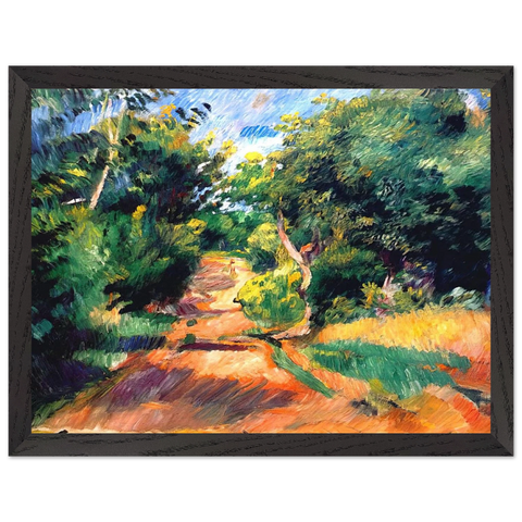 Landscape Near Varengeville by Pierre-Auguste Renoir — Framed art print at Zephyeer