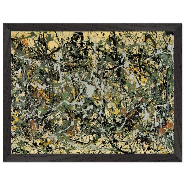 NUMBER 8 1949 by Jackson Pollock — Framed art print at Zephyeer