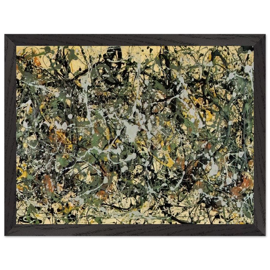NUMBER 8 1949 by Jackson Pollock — Framed art print at Zephyeer