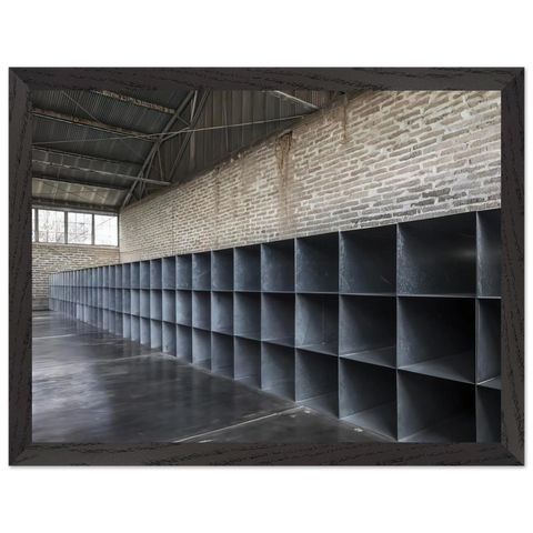 Untitled The Block - 1969 by Donald Judd — Framed art print at Zephyeer