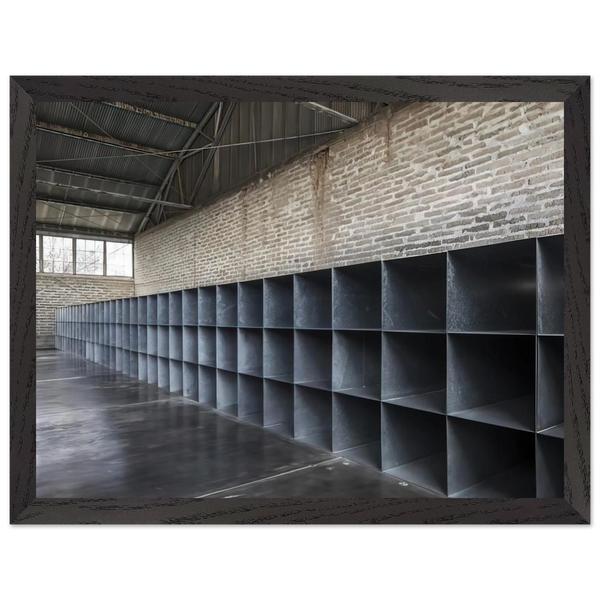 Untitled The Block - 1969 by Donald Judd — Framed art print at Zephyeer