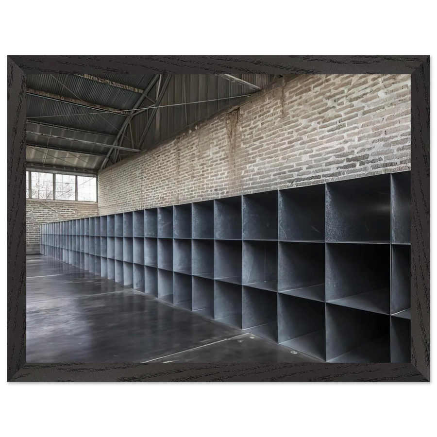 Untitled The Block - 1969 by Donald Judd — Framed art print at Zephyeer