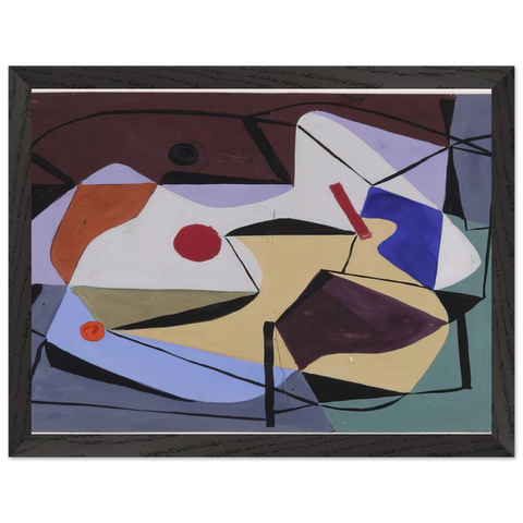 Study for a Painting - 1939 by Ad Reinhardt — Framed art print at Zephyeer