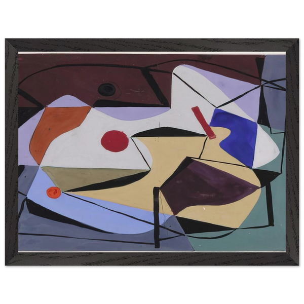 Study for a Painting - 1939 by Ad Reinhardt — Framed art print at Zephyeer