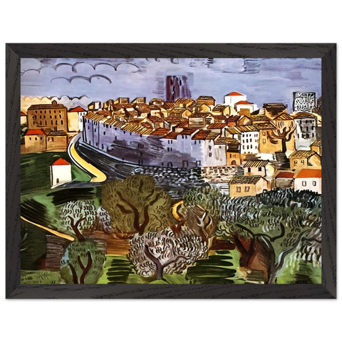VENCE 1923 by Raoul Dufy — Framed art print at Zephyeer