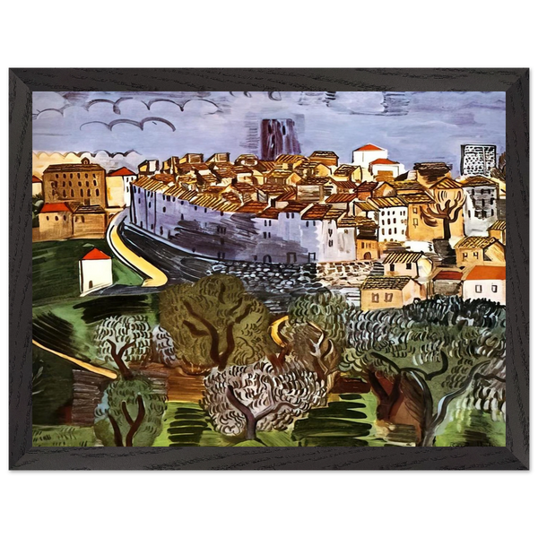 VENCE 1923 by Raoul Dufy — Framed art print at Zephyeer